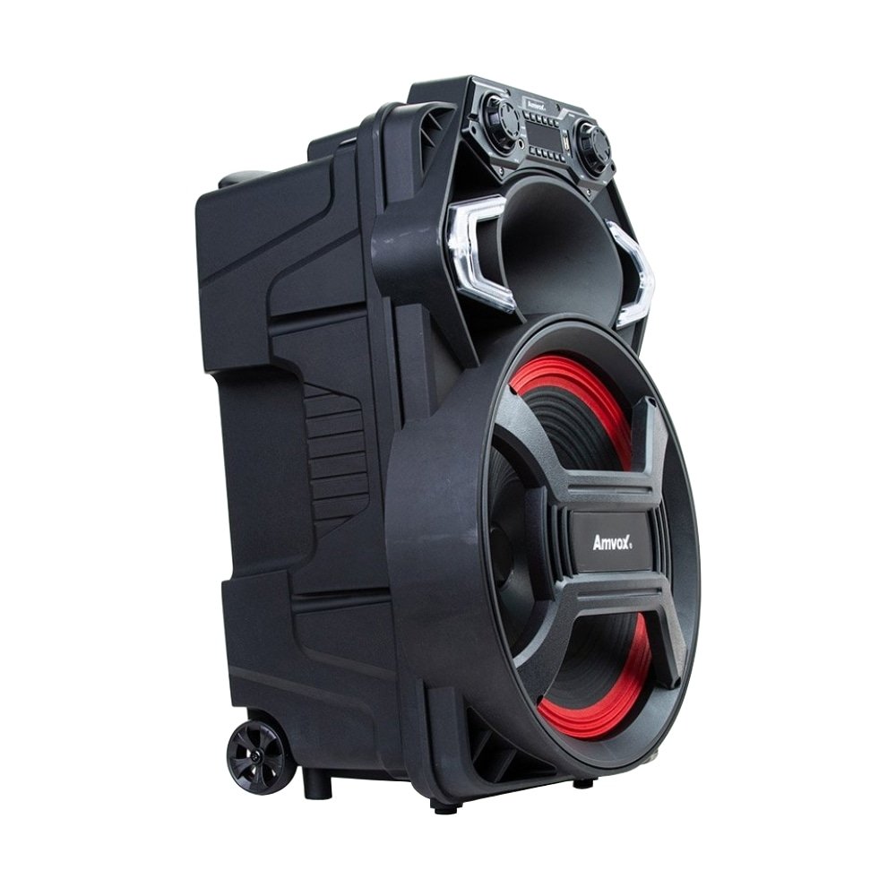 Caixa Amplificada Amvox ACA-800 Gladiador USB/Microfone/Cartão, Bluetooth 850W