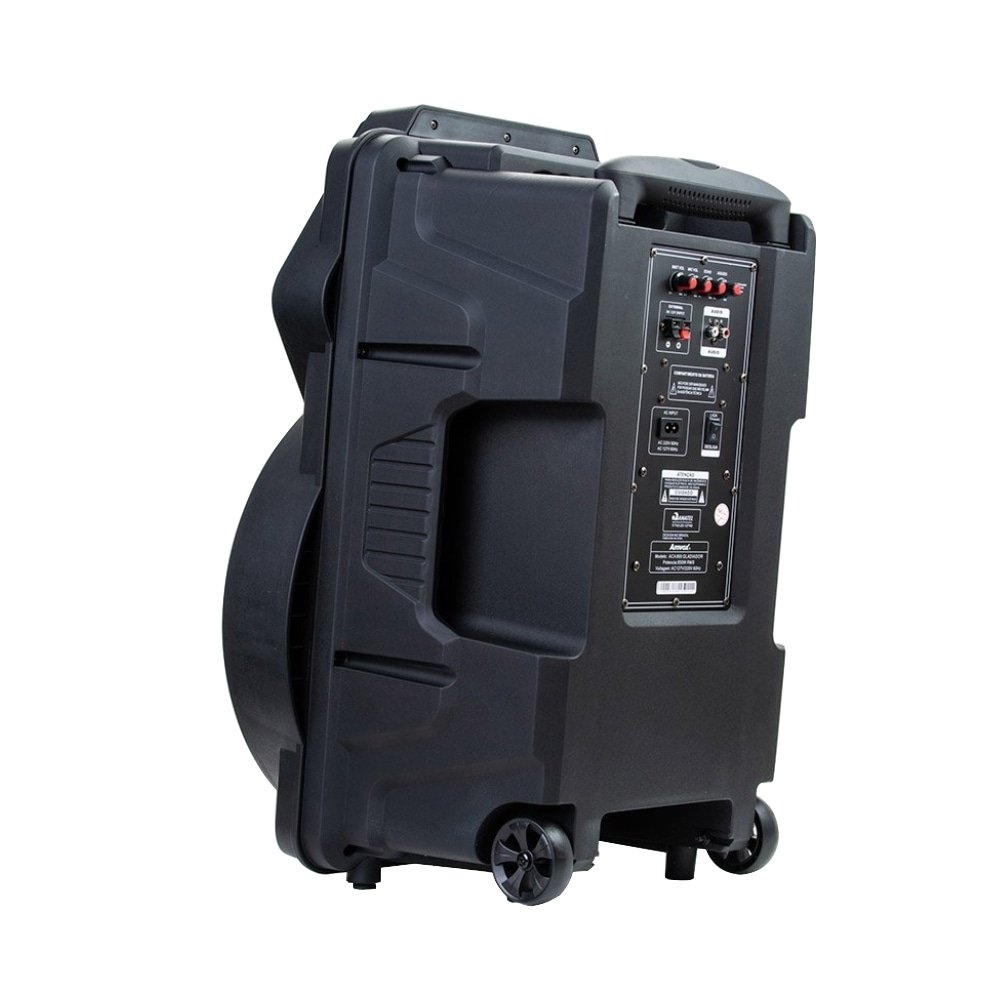 Caixa Amplificada Amvox ACA-800 Gladiador USB/Microfone/Cartão, Bluetooth 850W