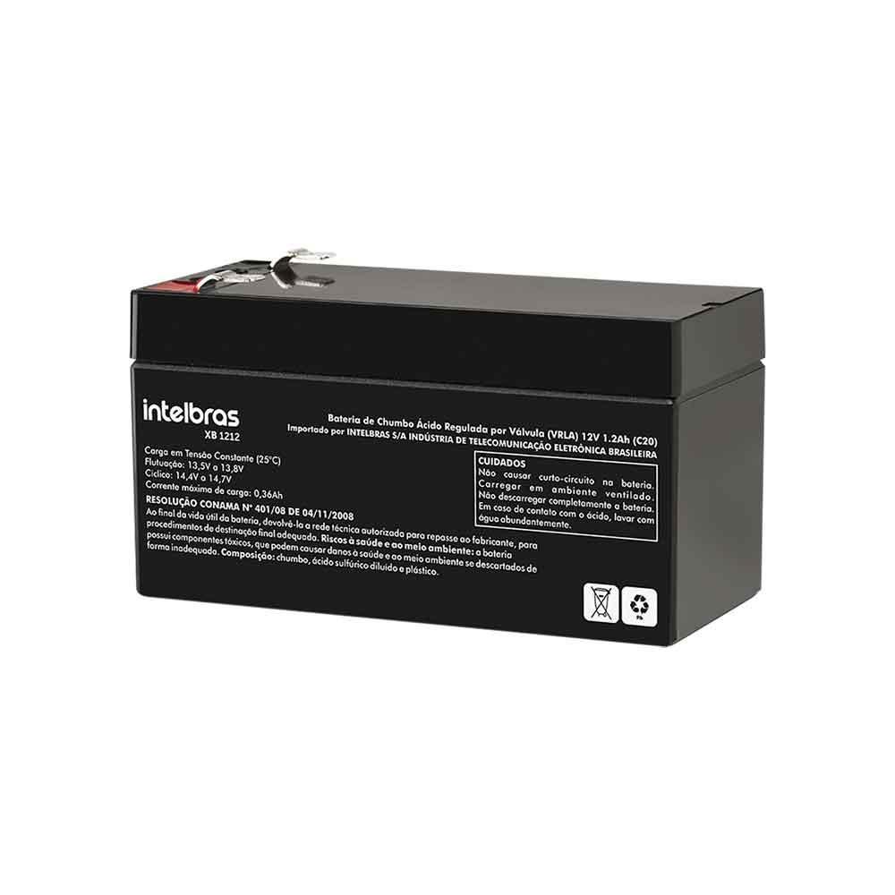 Bateria De Chumbo-acido Intelbras Xb 1212, 12v, 1.2 Ah, Vrla - 4821003