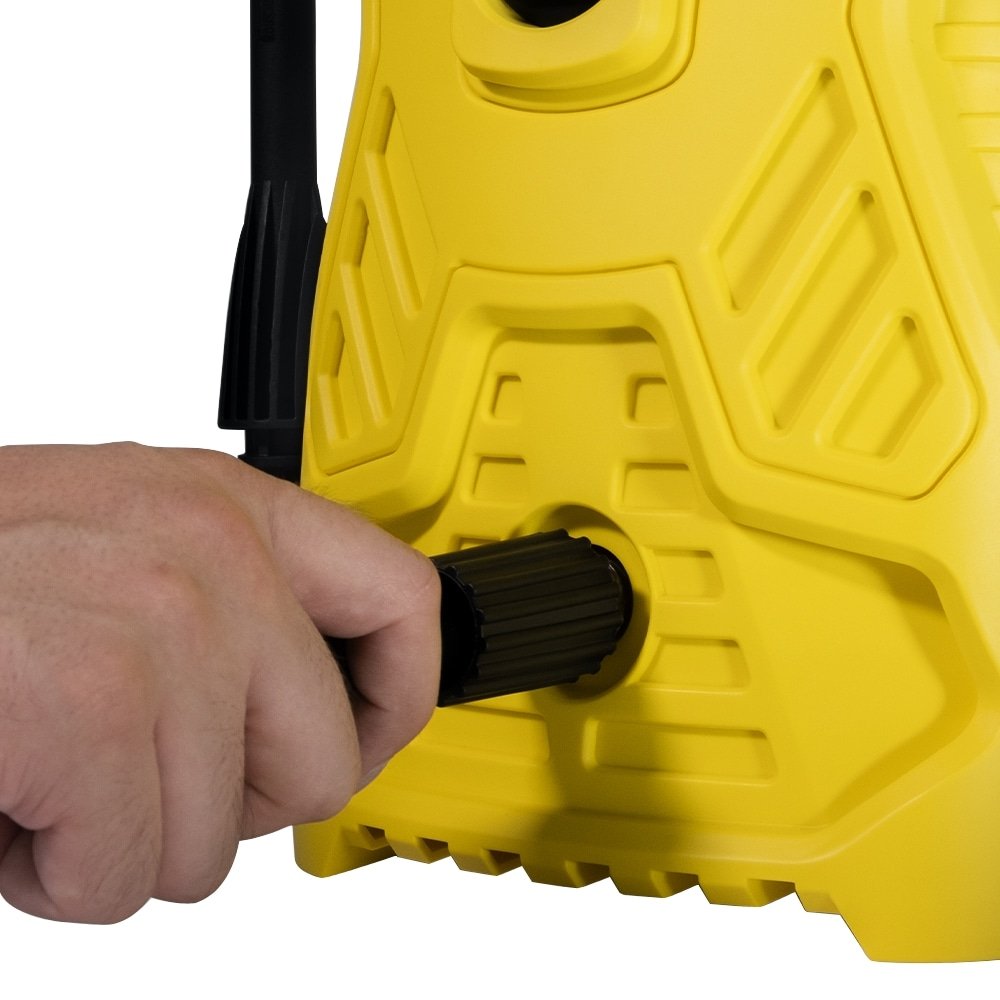 Lavadora de Alta Pressão Karcher Compacta 1500 PSI - 1400W Amarelo/Preto, 110V