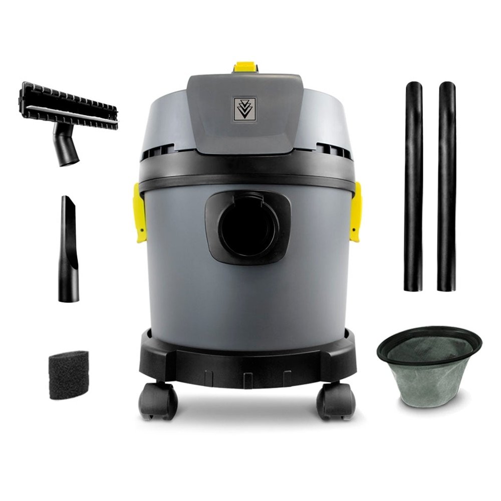 Aspirador de Pó e Água Karcher NT585 | 15 Litros 1300W Cinza 220V
