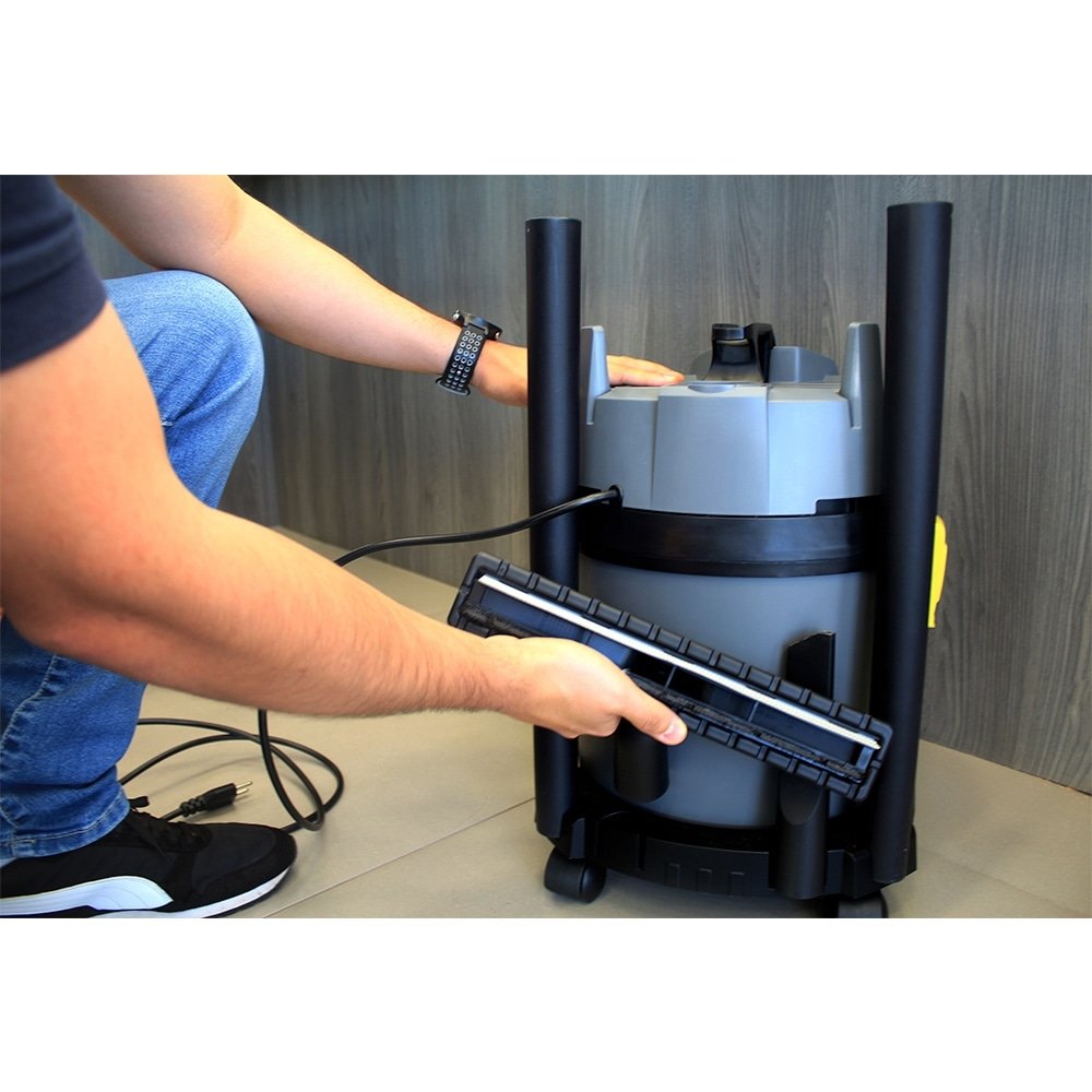 Aspirador de Pó e Água Karcher NT585 | 15 Litros 1300W Cinza 220V