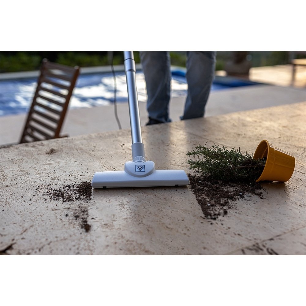 Aspirador de Pó Vertical Karcher VCL2 - 700ml 1000W 2 em 1 Branco 110V
