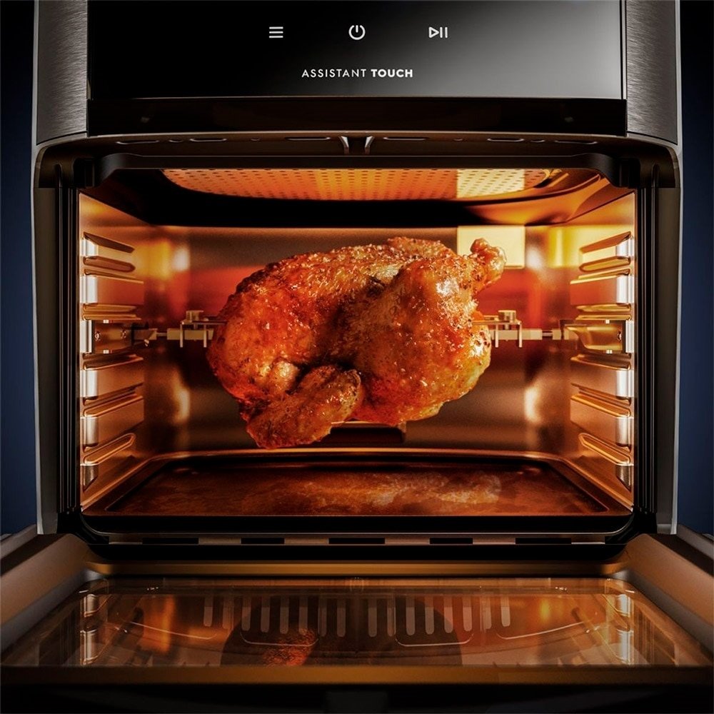 Fritadeira Air Fryer Electrolux EAF90 Oven Digital | 12 Litros, 1700W, Grafite, 110V