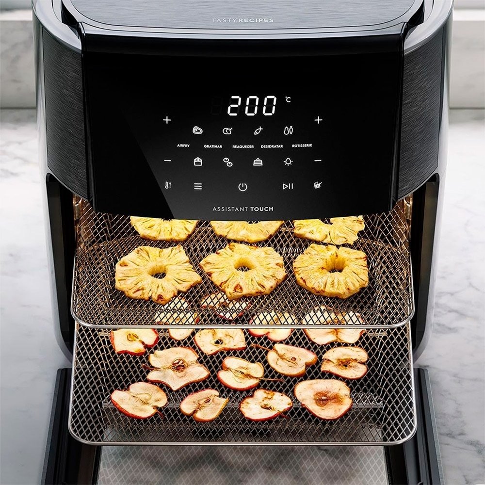 Fritadeira Air Fryer Electrolux EAF90 Oven Digital | 12 Litros, 1700W, Grafite, 110V
