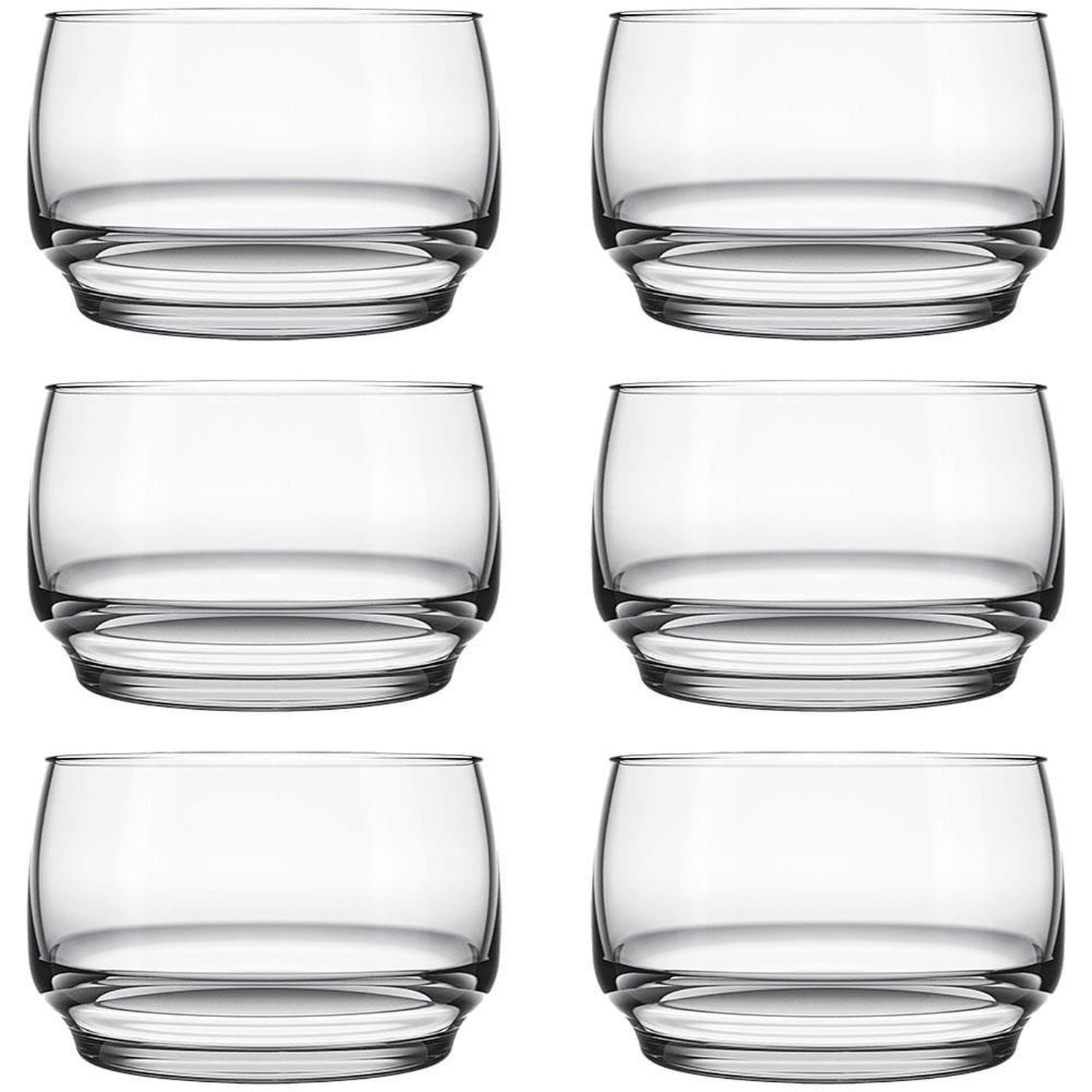Taça Lights 310Ml 6 Peças Sobremesa Nadir