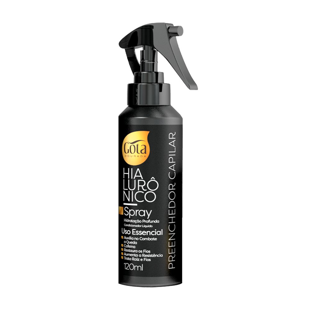 Spray Capilar Gota Dourada Hialuronico 120ml