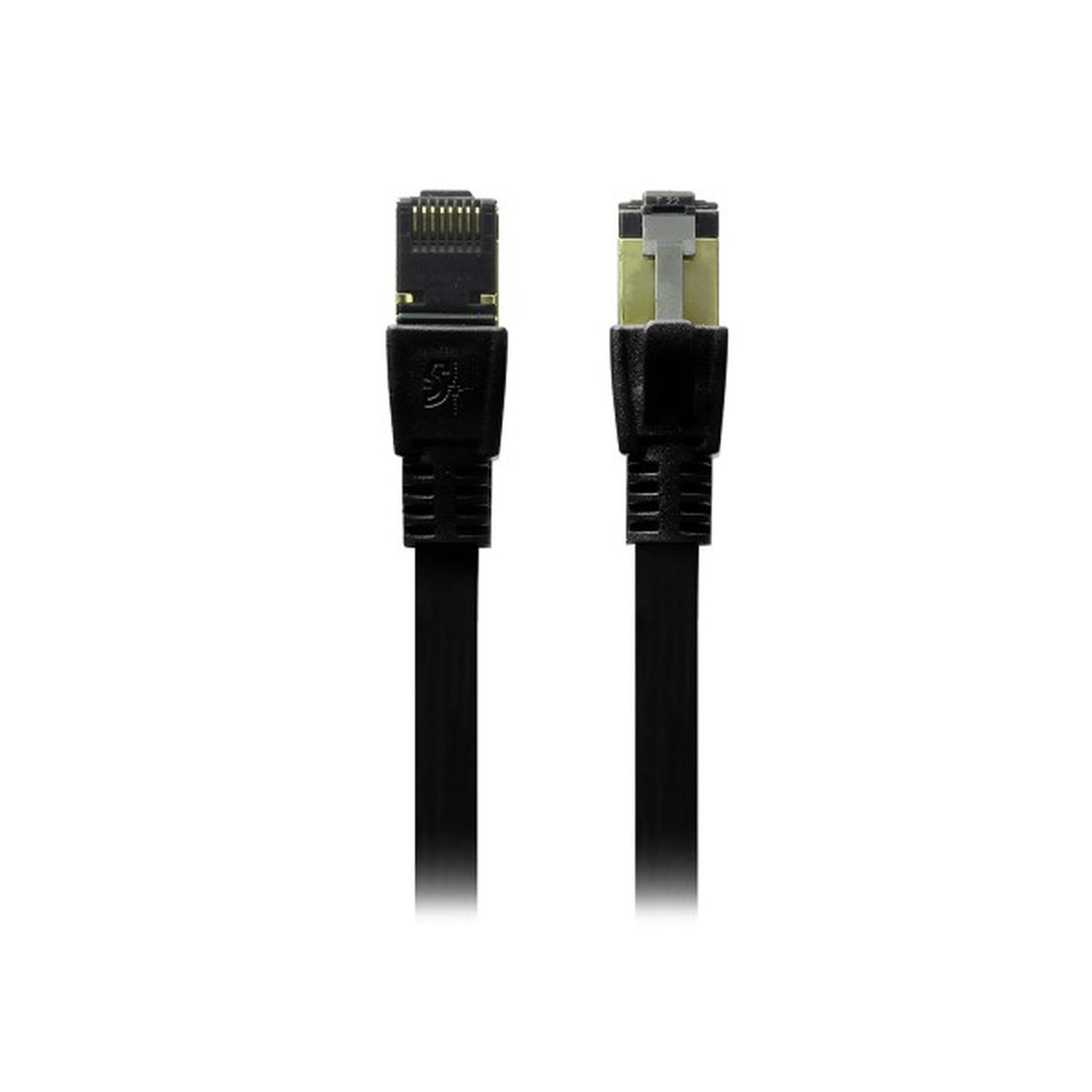 Cabo Patch Cord Cat7 Ftp 600 Mhz 10 Gbps 1m Preto