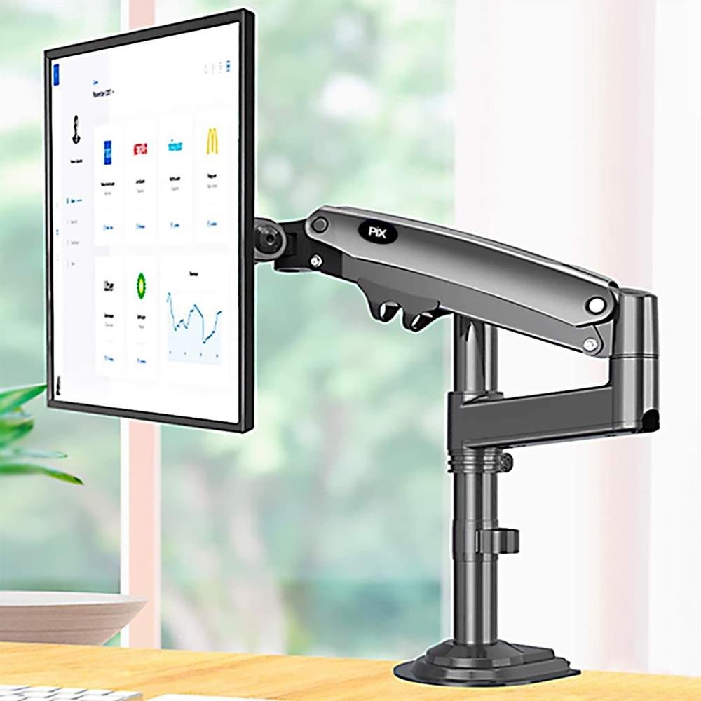 Suporte Monitor Ajustavel Pix 17"a 35" Pistao a Gas Px-h80