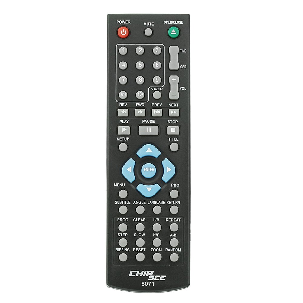 Controle Remoto DVD Compatível Com TecToy - Marca PIX