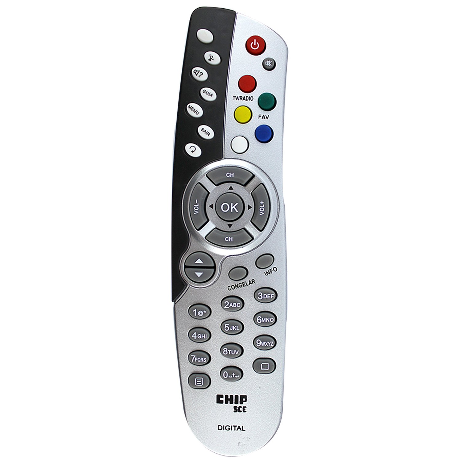 Controle Remoto Receptor Compatível Telefonica/Vivo Digital - Marca PIX