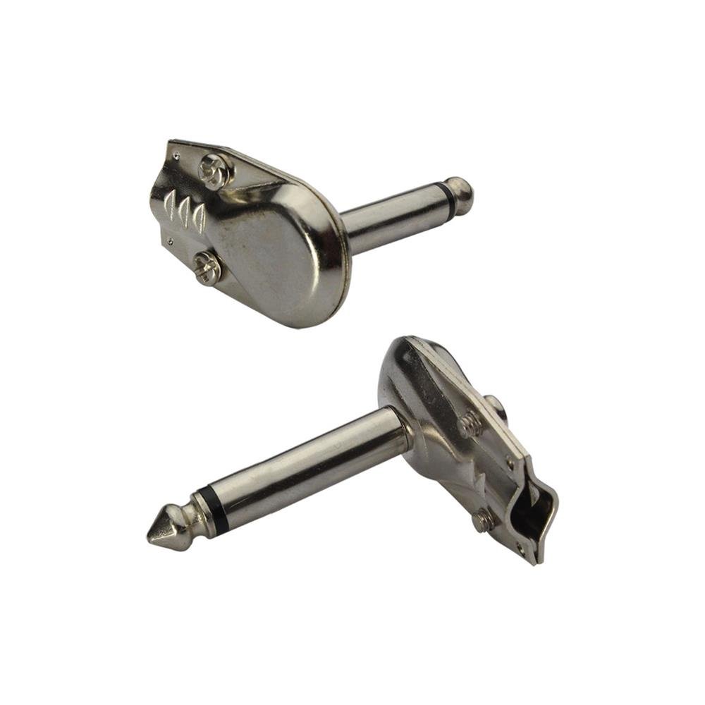 Plug P10 Metal - P10 Cachimbo Metal 90 Graus - Versão Mono