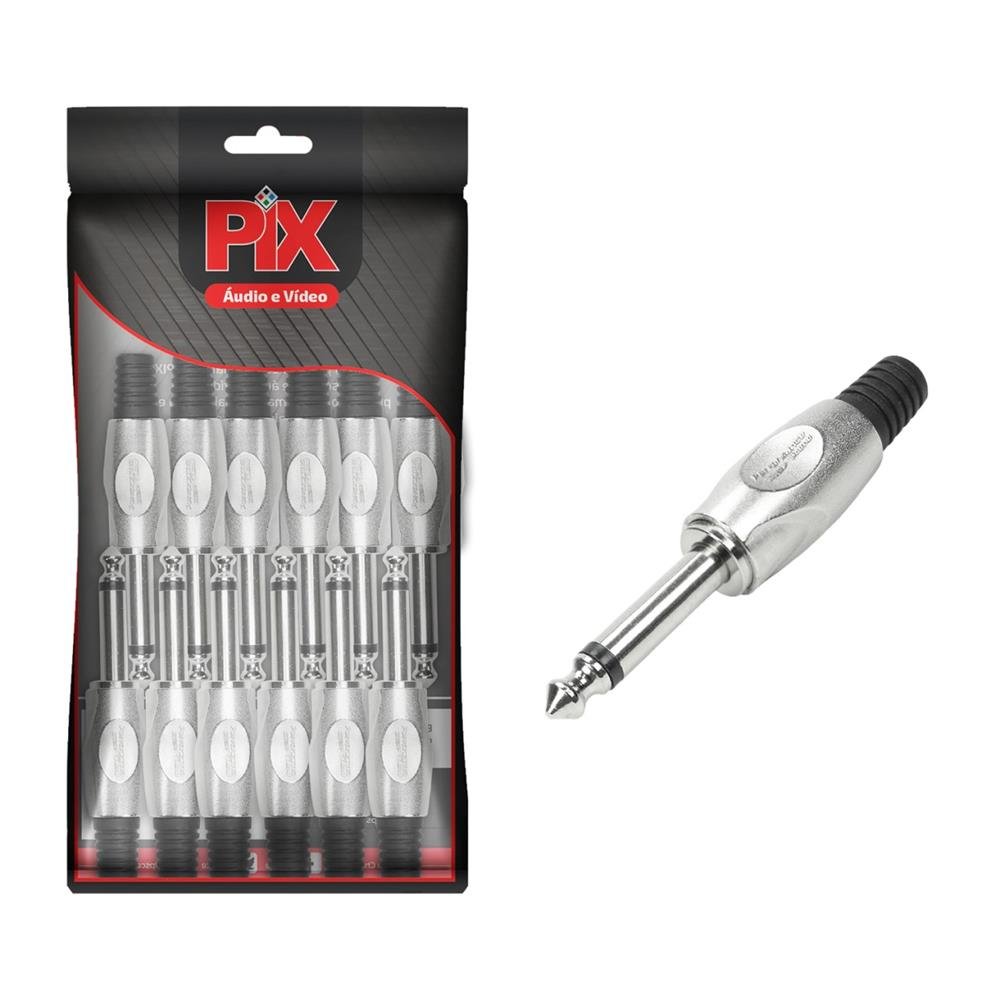 Plug P10 Soft - P10 Níquel - Versão Mono