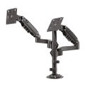 Suporte monitor pix ajustavel para 2 monitores 17" a 35" com pistao a gas px-h160