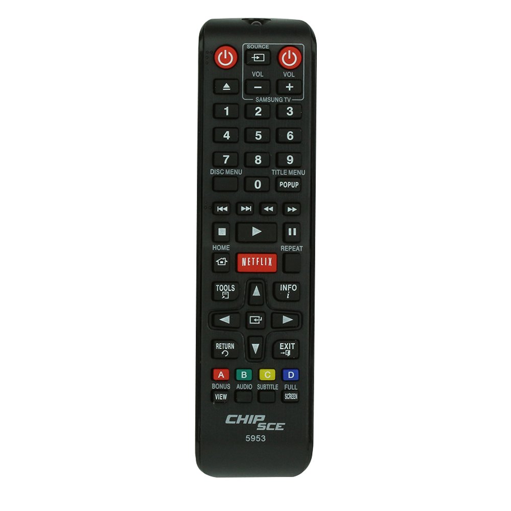 Controle Remoto Smart TV Compatível Samsung AK59-00153A - Netflix - Blu-Ray - Marca PIX