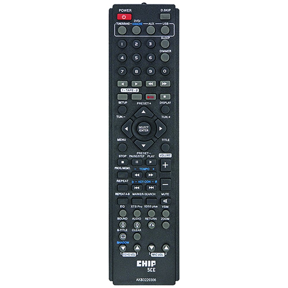 Controle Remoto DVD Compatível Com LG AKB-3220306 - DVD Home Theater - Marca PIX