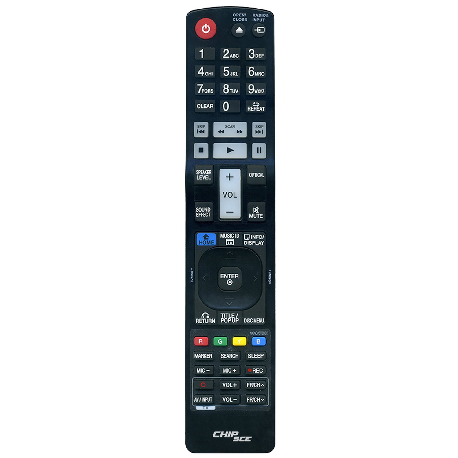 Controle Remoto Compatível Com LG - Blu-Ray - Marca PIX
