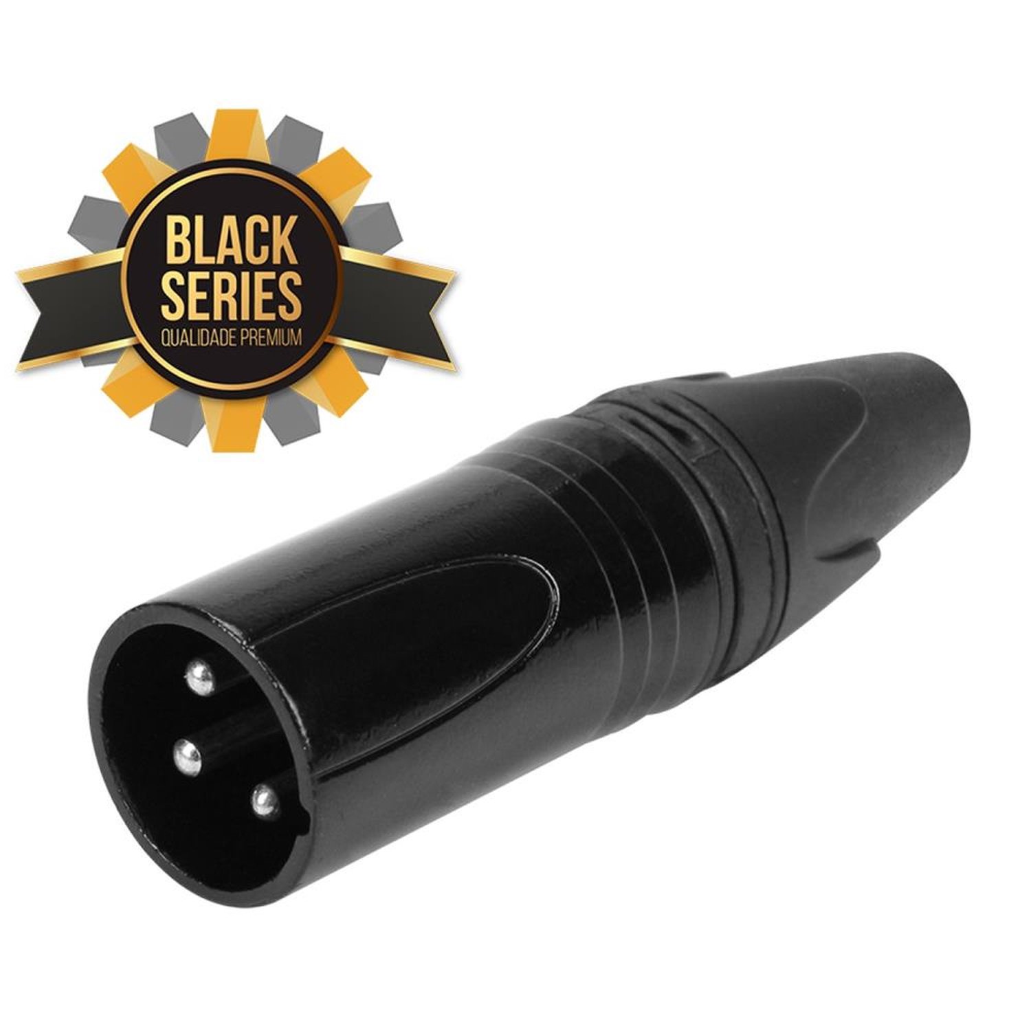 Plug Cannon Black Séries - Cannon Macho - Preto