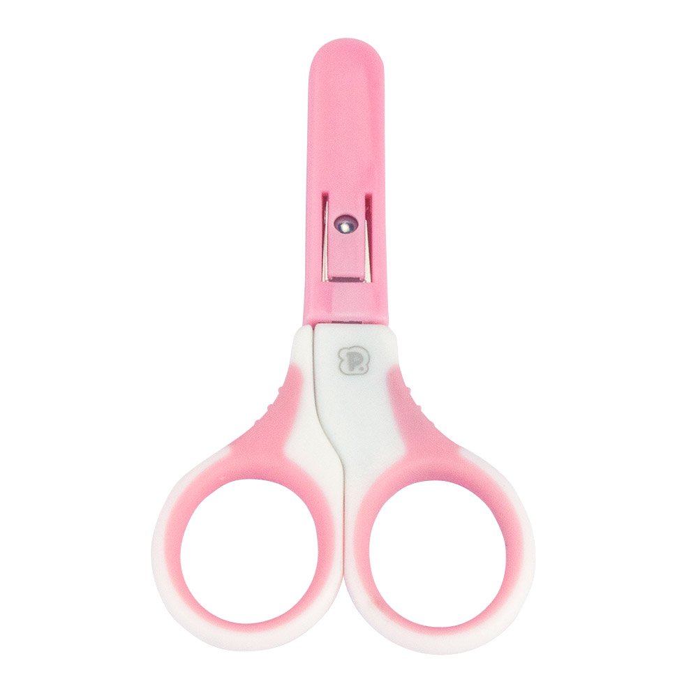 Kit Tesoura Para Bebê Feminino Pimpolho Caixa Com 12 Unidades.