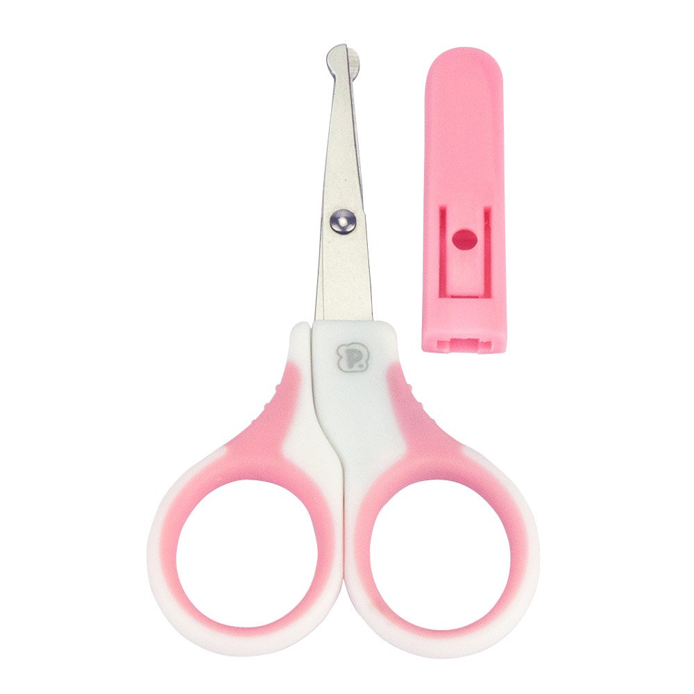 Kit Tesoura Para Bebê Feminino Pimpolho Caixa Com 12 Unidades.