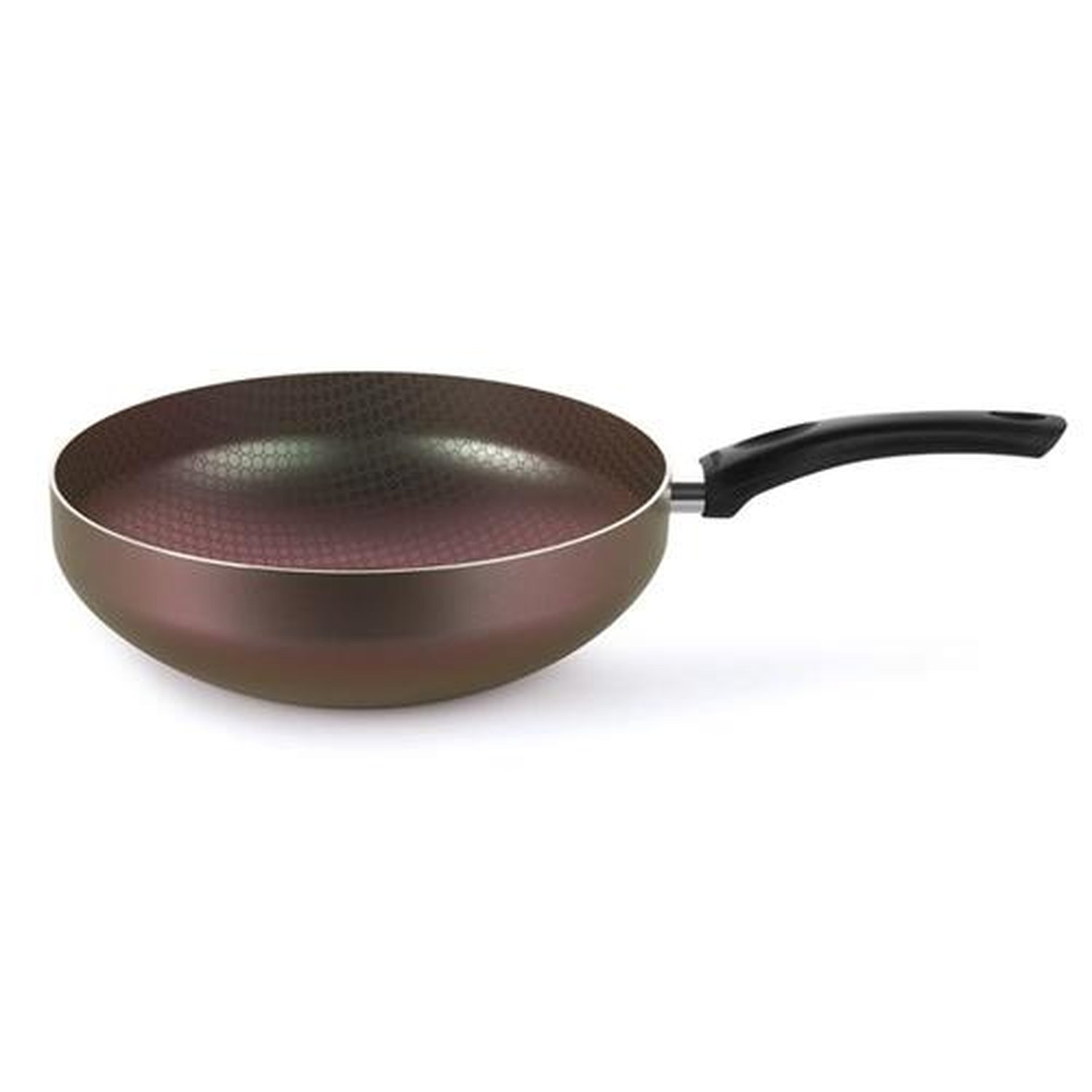 Frigideira N.28 3,5L Wok Aura Alumínio Antiaderente Multiflon