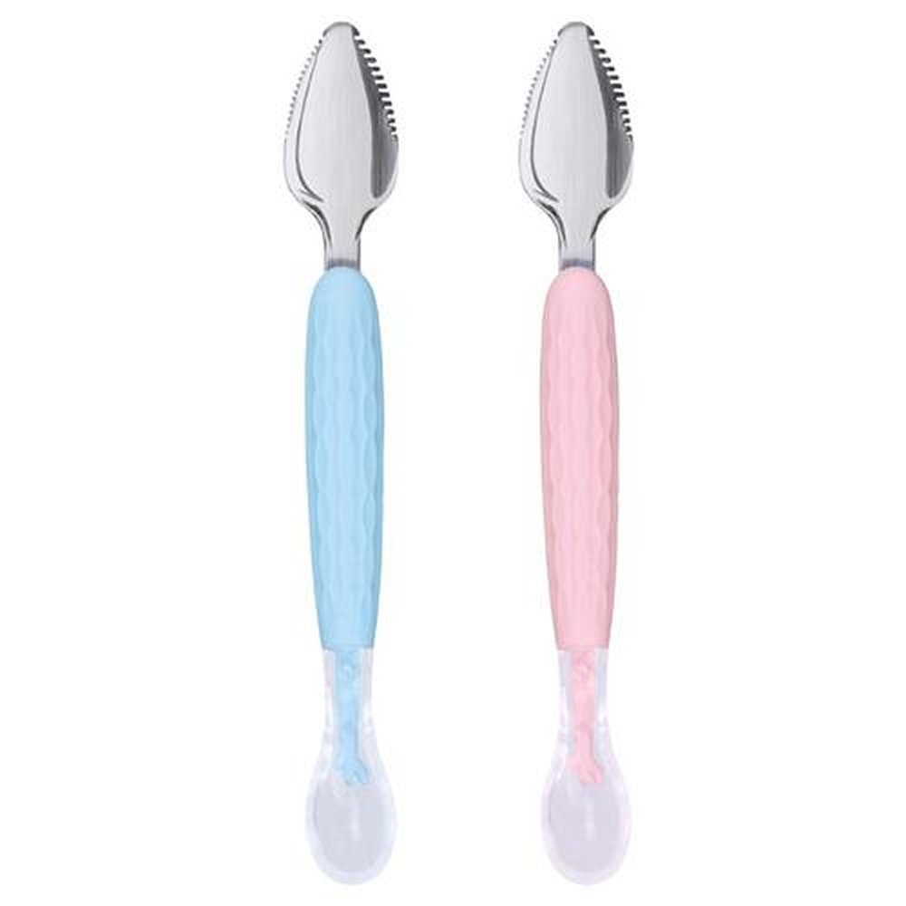 Kit Colher Raspa Frutas Feminino E Masculino Pimpolho Com 12 Unidades.