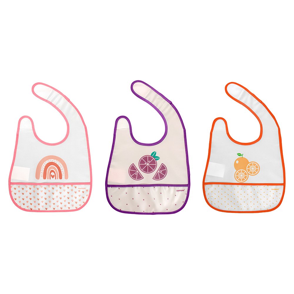 Kit Babador Impermeável Soft Unissex Pimpolho Com 12 Unidades.