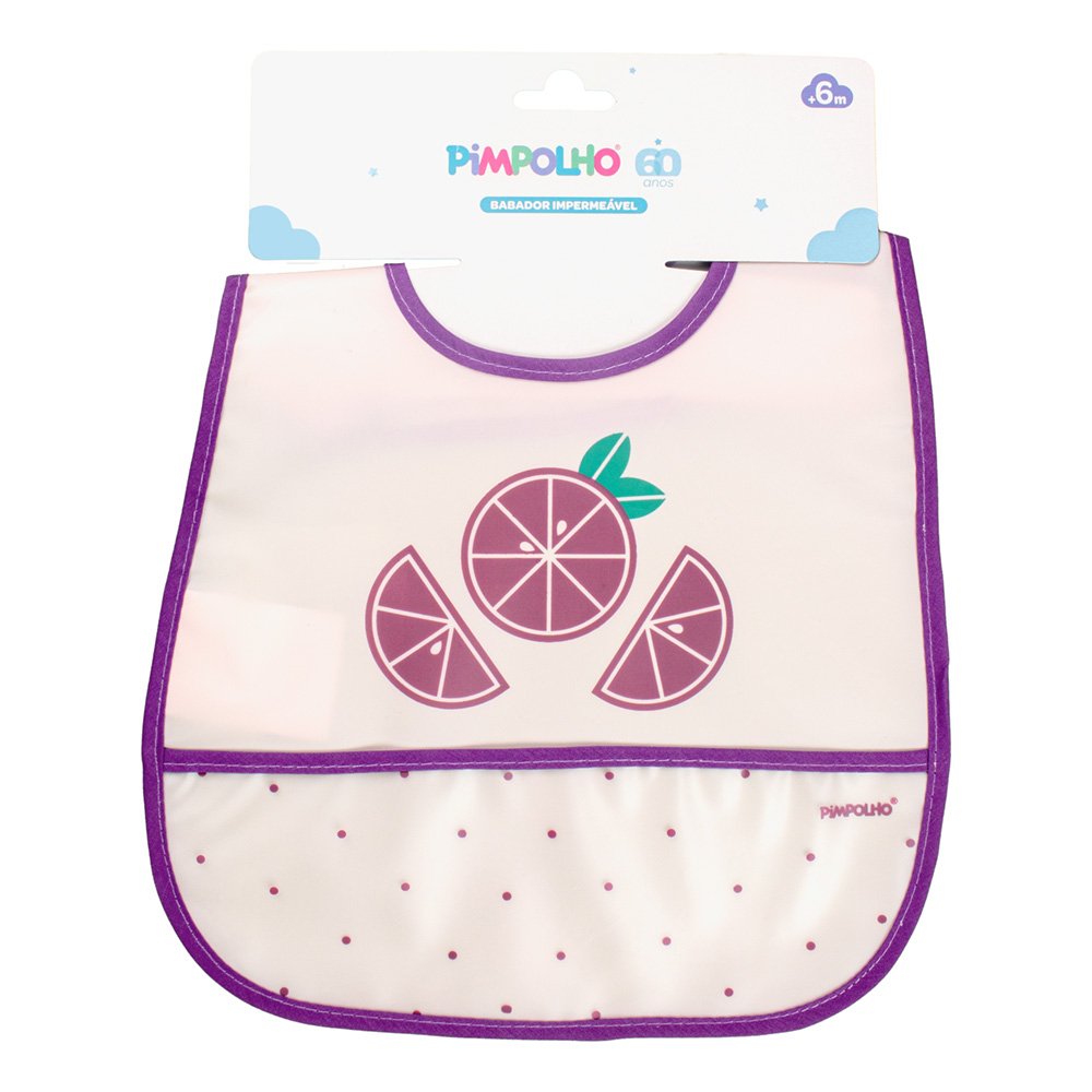 Kit Babador Impermeável Soft Unissex Pimpolho Com 12 Unidades.