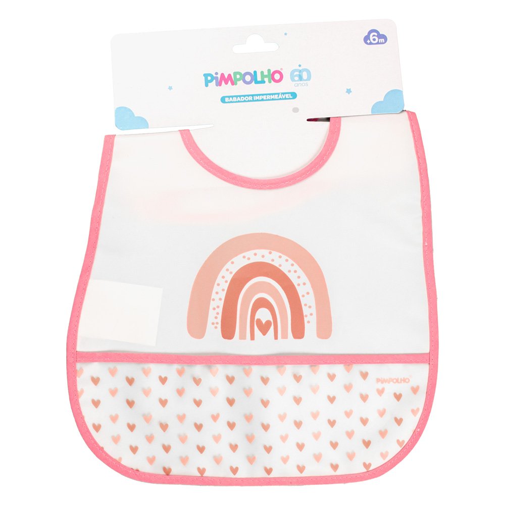 Kit Babador Impermeável Soft Unissex Pimpolho Com 12 Unidades.