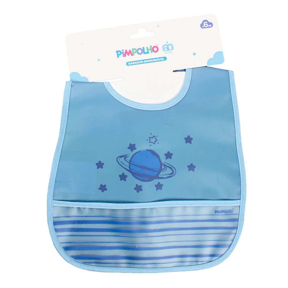 Kit Babador Impermeável Soft Unissex Pimpolho Com 12 Unidades.