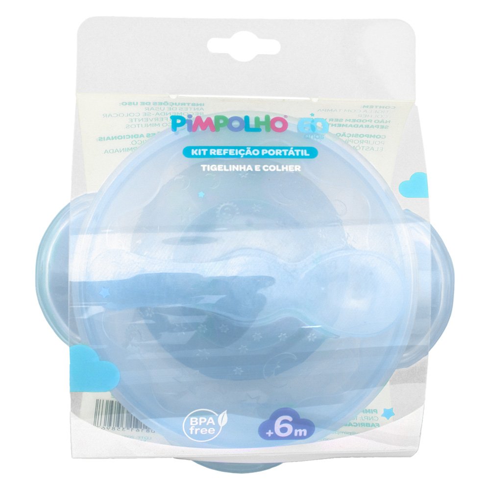 Kit Refeição Bowl Sortido Pimpolho Com 2 Unidades.