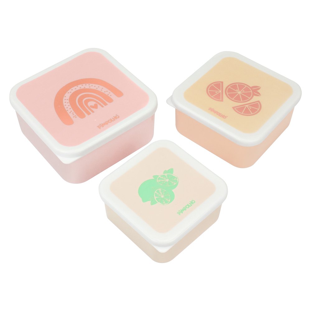 Kit 3 Potes 500Ml, 350Ml E 200Ml Feminino Pimpolho Com 2 Unidades.