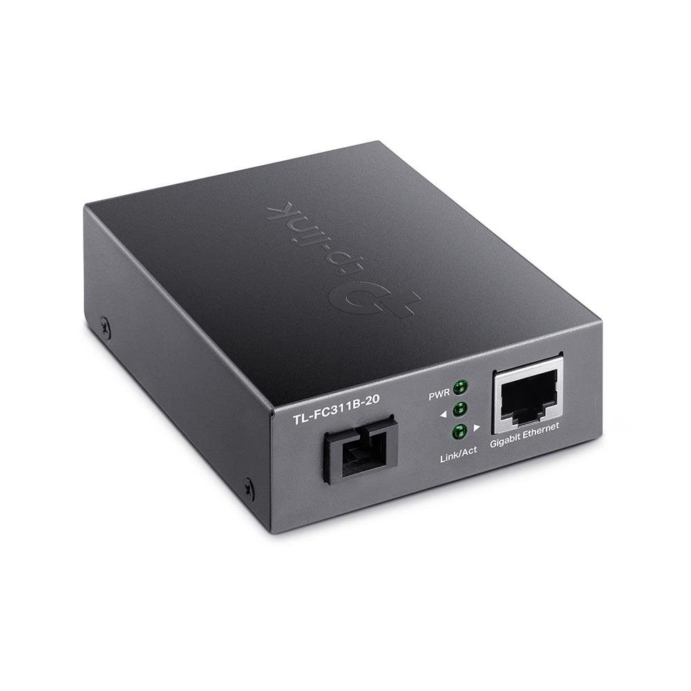 Conversor De Mídia WDM, Gigabit - TL-FC311B-20