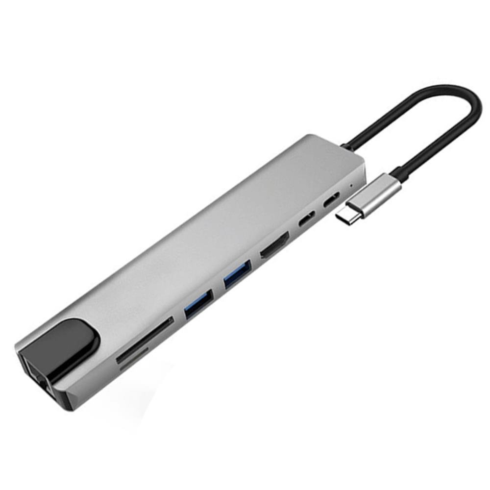 Adaptador Thunderbolt Hub Usb C Para Macbook Pro Air Hdmi 4k