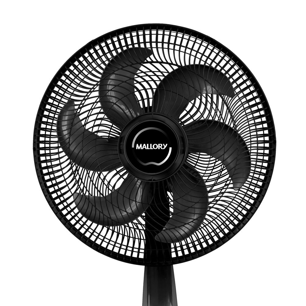 Ventilador Mesa Mallory Fresh TS 40cm com 3 Velocidades Preto 110V