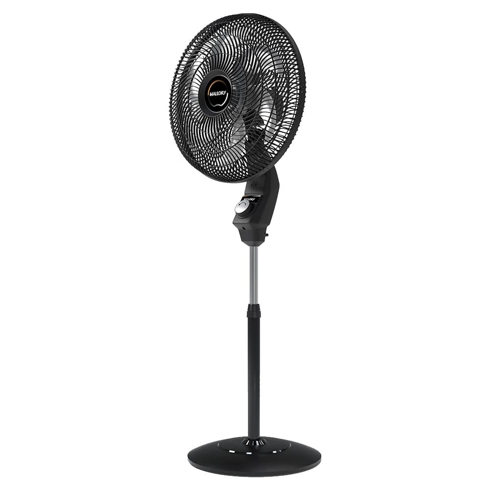 Ventilador Coluna Mallory EOLO TS+ 40cm com 3 Velocidades Preto/Grafite 220V