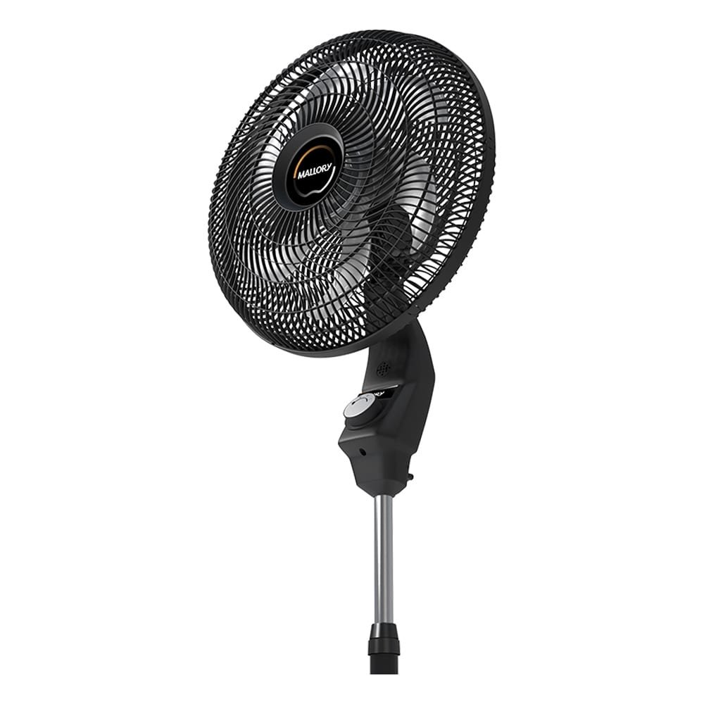 Ventilador Coluna Mallory EOLO TS+ 40cm com 3 Velocidades Preto/Grafite 220V