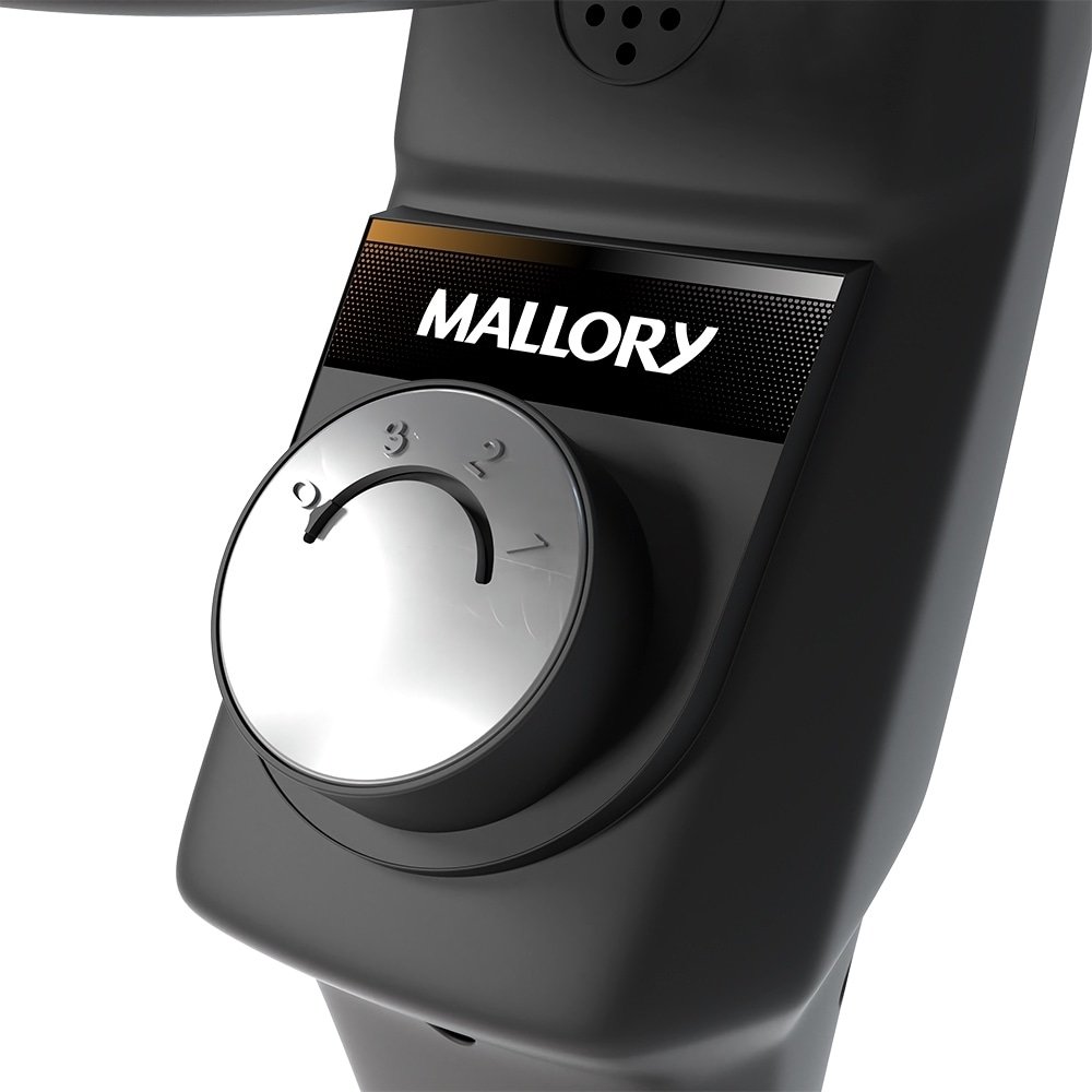 Ventilador Coluna Mallory EOLO TS+ 40cm com 3 Velocidades Preto/Grafite 220V