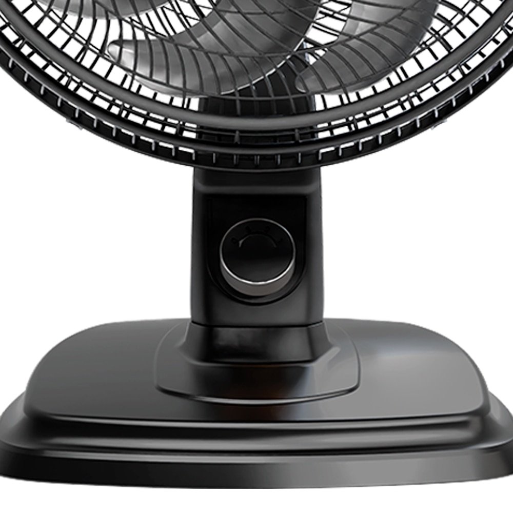 Ventilador Mesa Mallory EGEO 2 em 1, 40cm com 3 Velocidades, Preto, 110V
