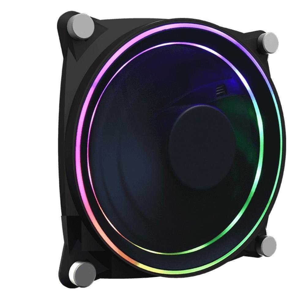 Cooler Para Gabinete Gamemax Big Bowl, ARGB, 120mm, Preto