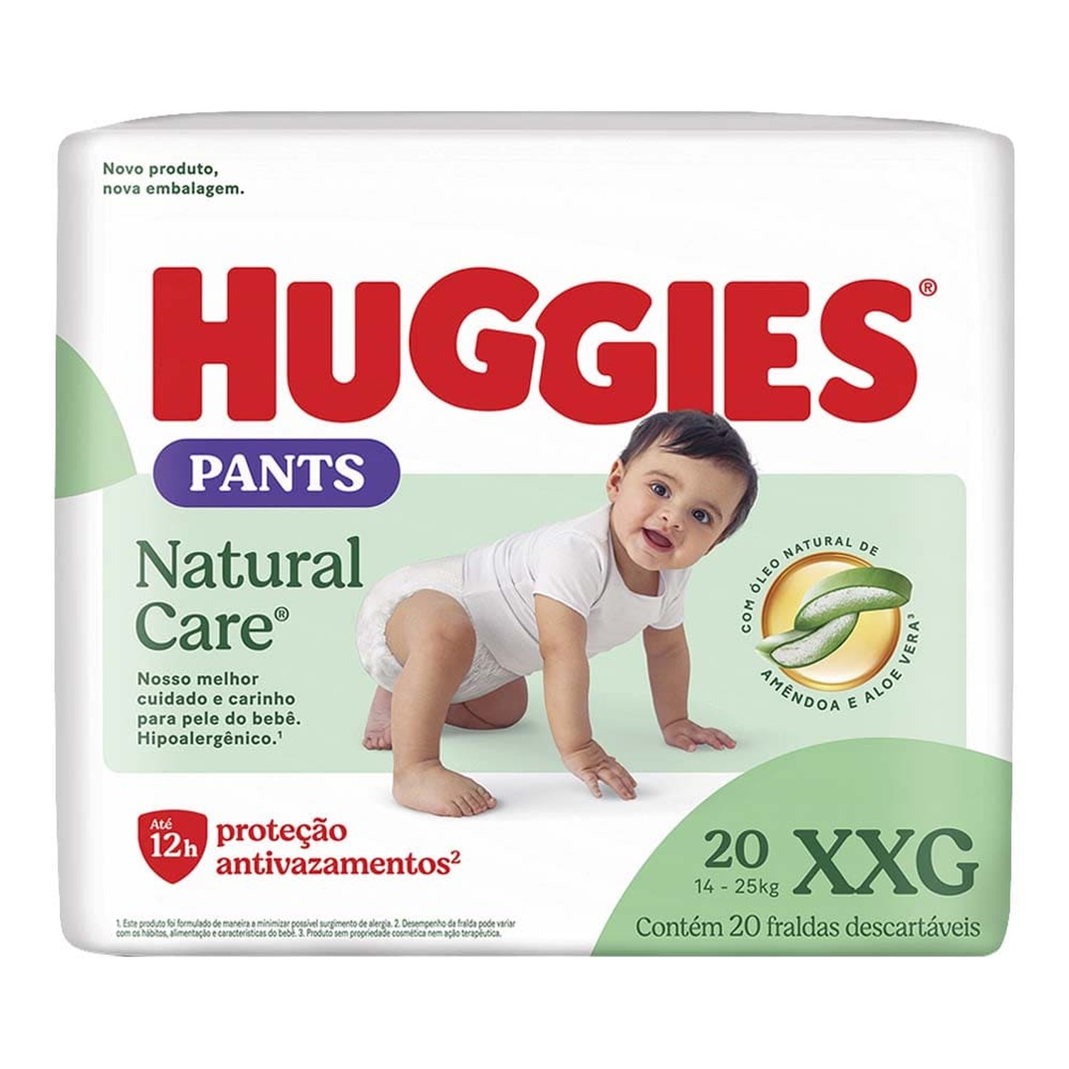 Fralda Huggies Natural Care Roup. Mega Xxg Com 20