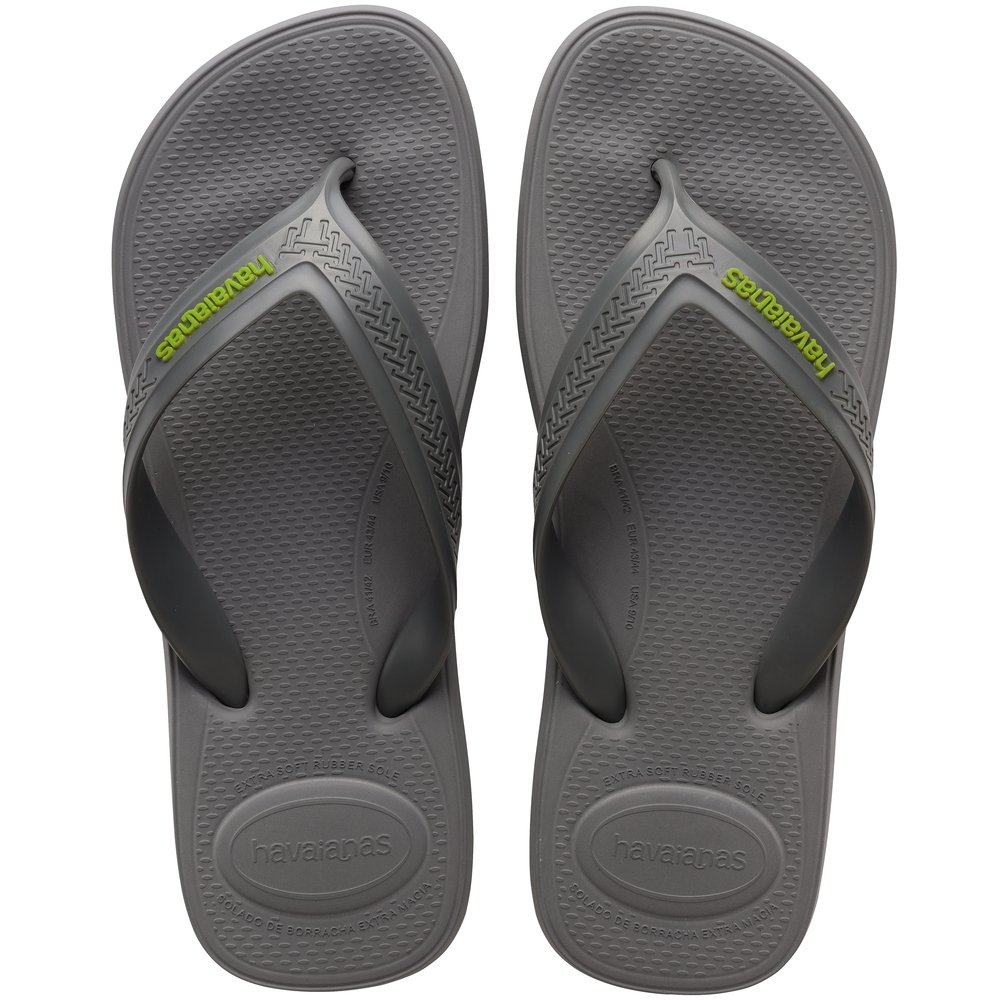 Havaianas Top Max Comfort Cinza Aço 43/4