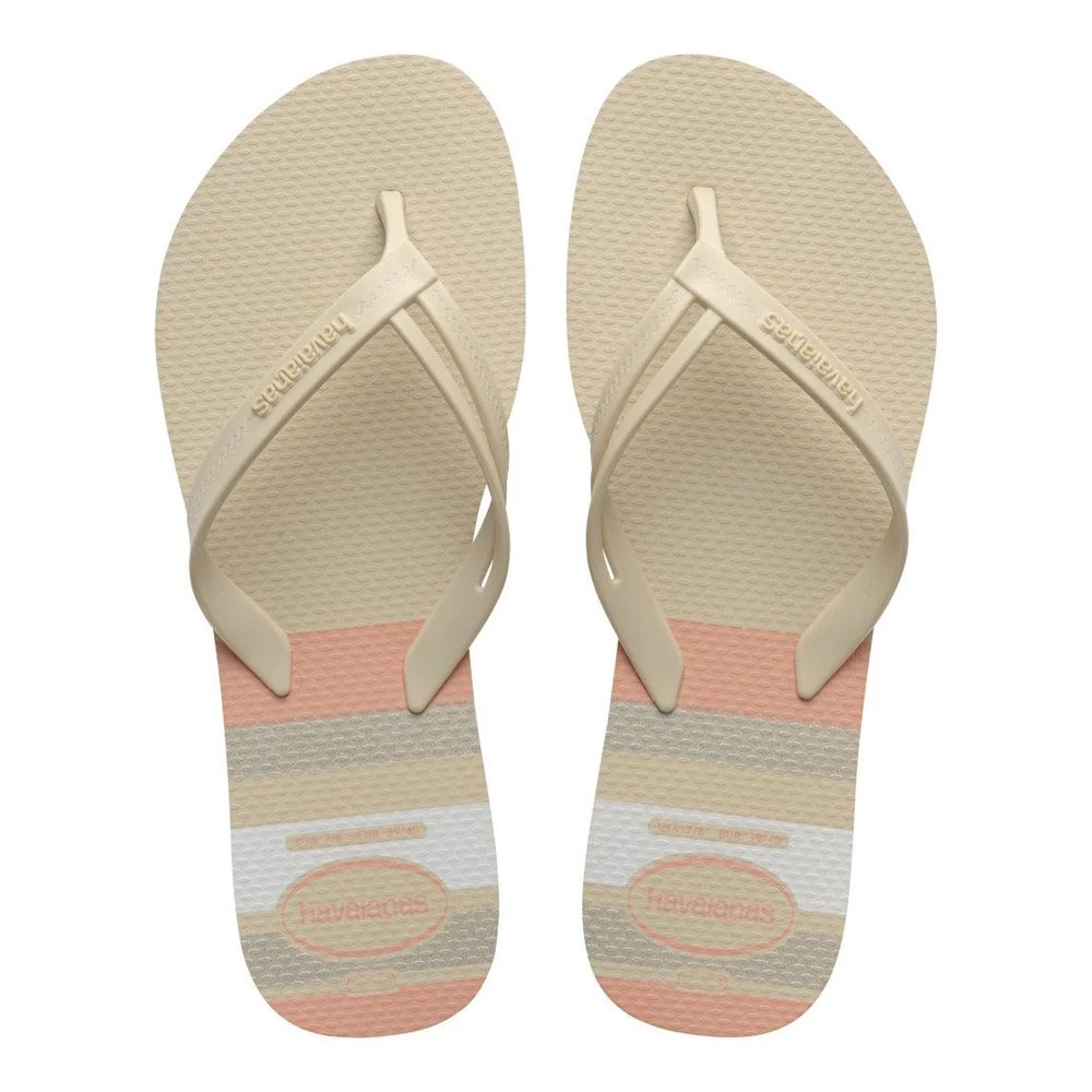 Havaianas Elegance Print Bege Palha 39/0