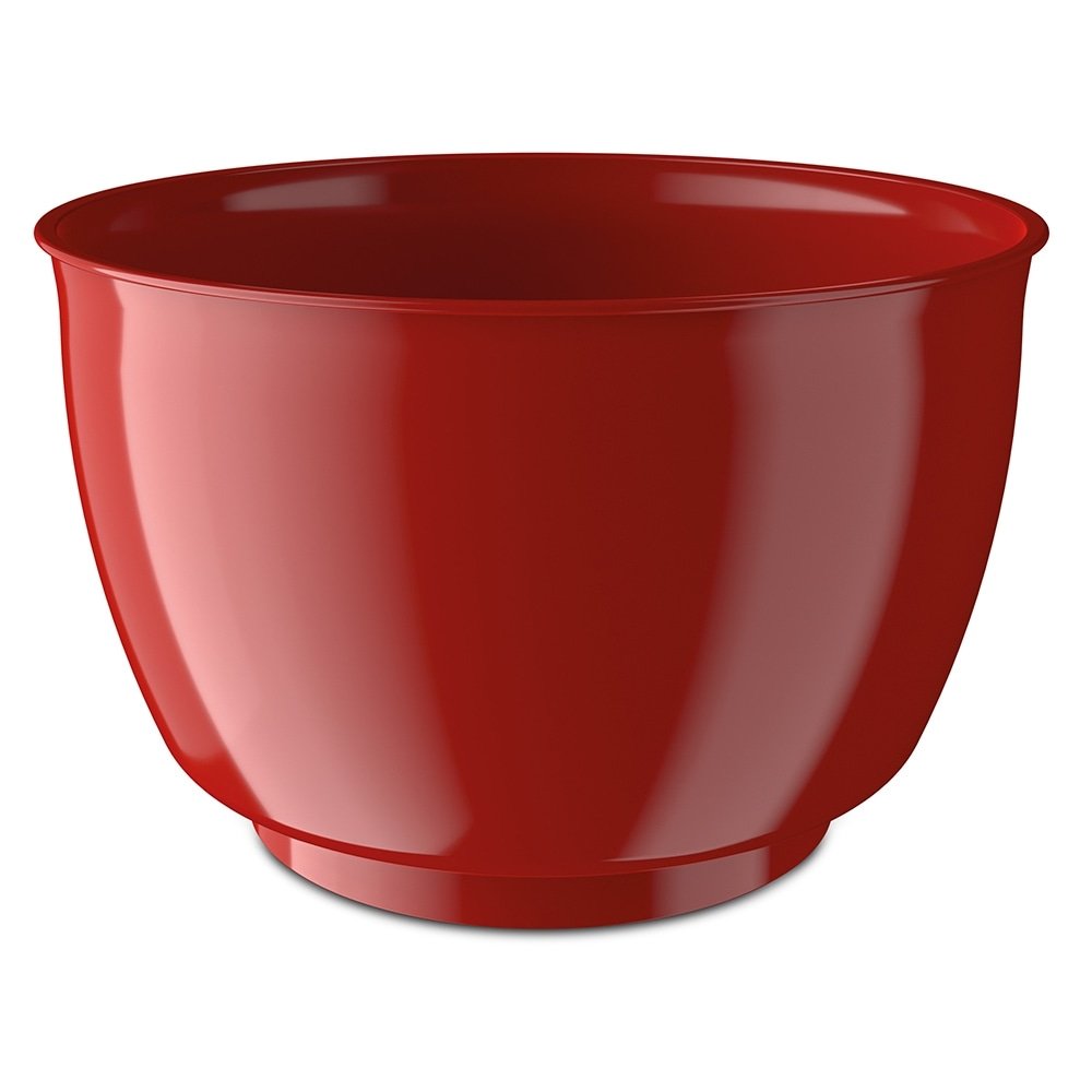 Batedeira Britânia Perola 550 Cristal Duo Turbo - 4 Velocidades, 2 Tigelas, 500W, Vermelho, 220V