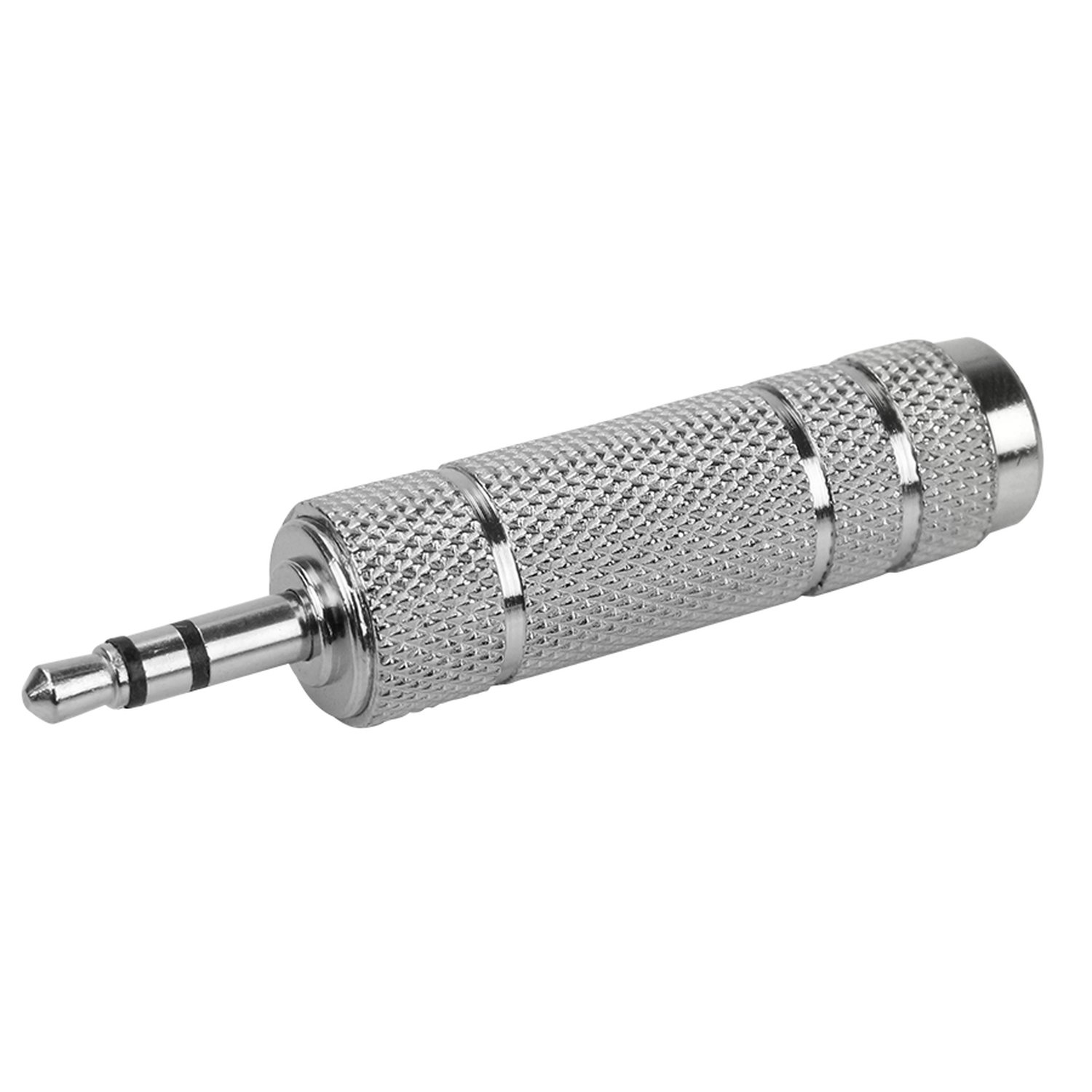 Adaptador P2 Níquel - P2 Estéreo Para J10 Estéreo - Metálico