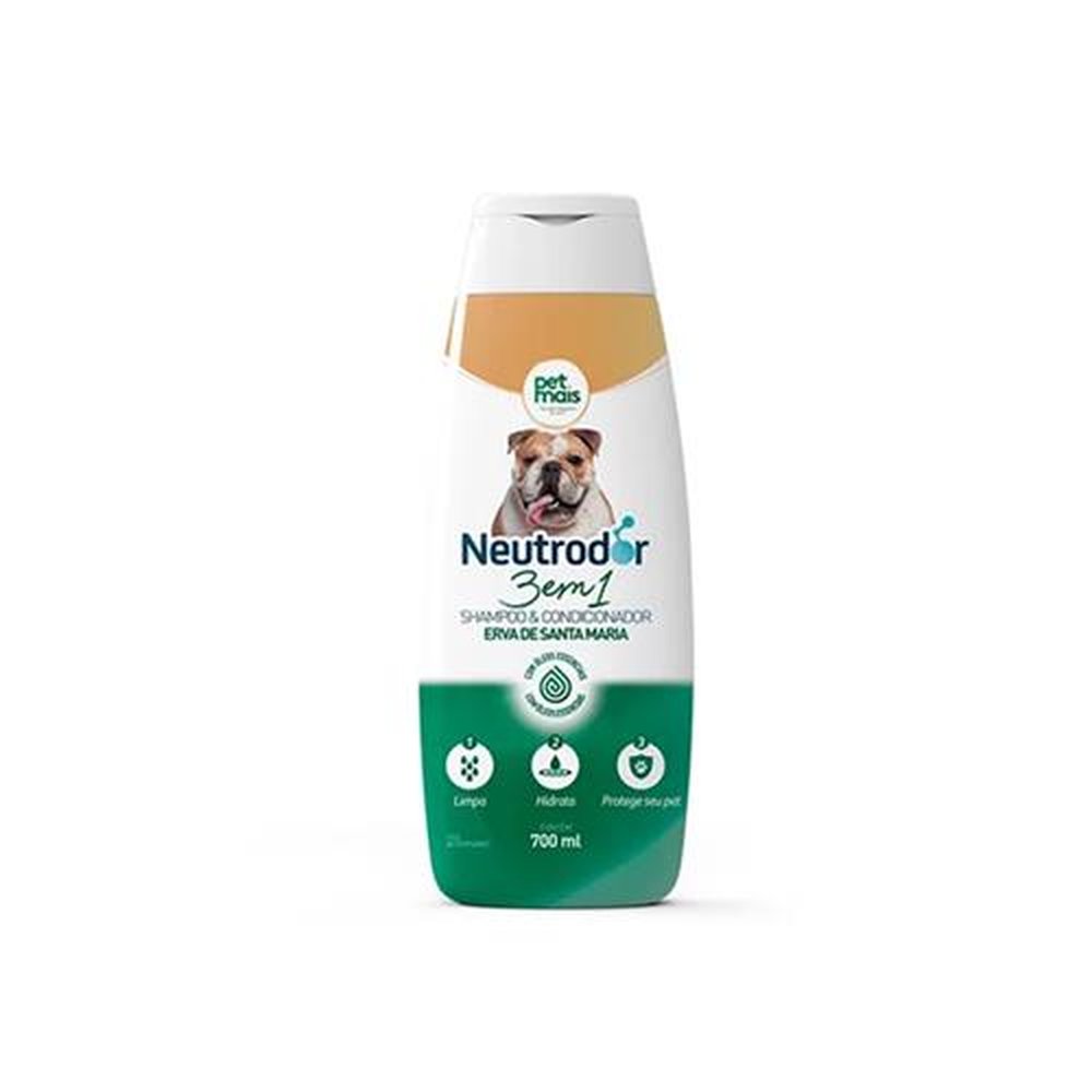 Shampoo Erva De S. Maria Neutrodor 700Ml (3 Em 1)
