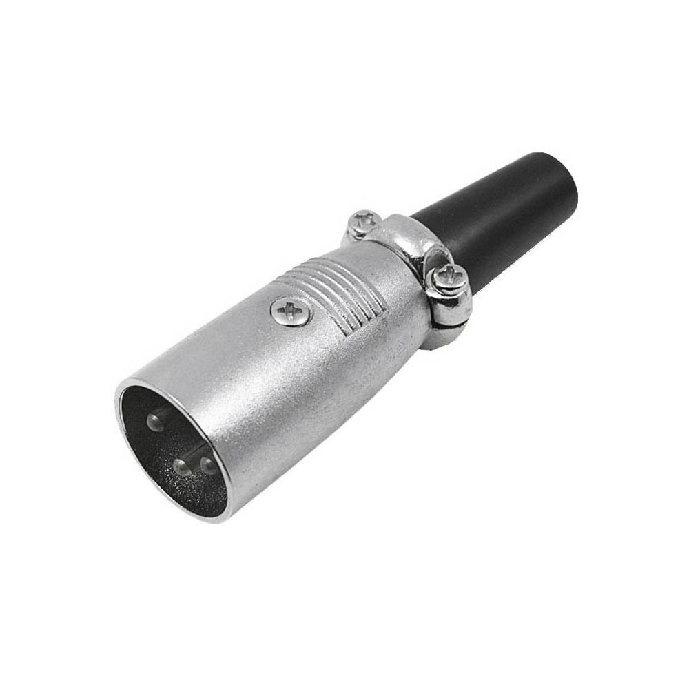 Plug Cannon Metal - Macho Com Trava - Metálico