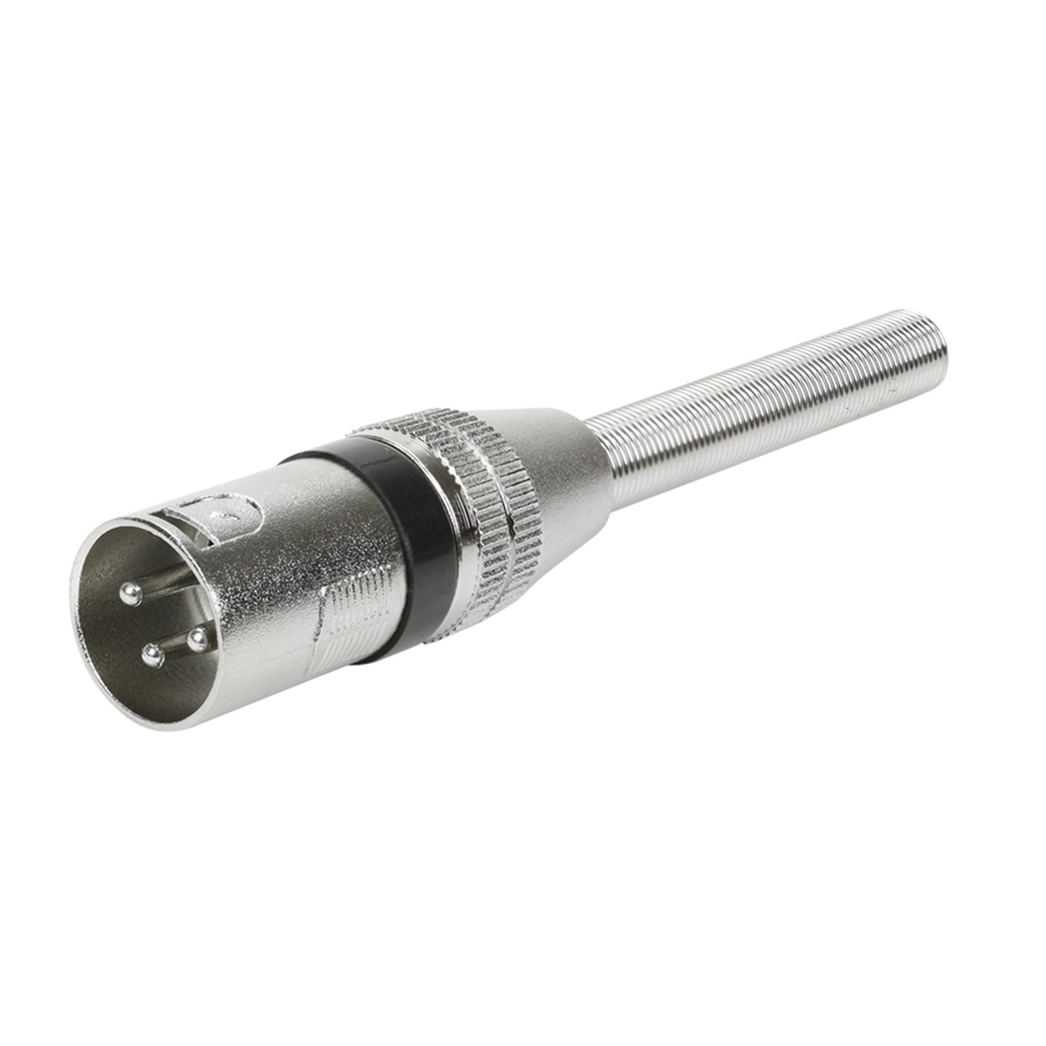 Plug Cannon Mola Metal - Macho Com Mola - Preto
