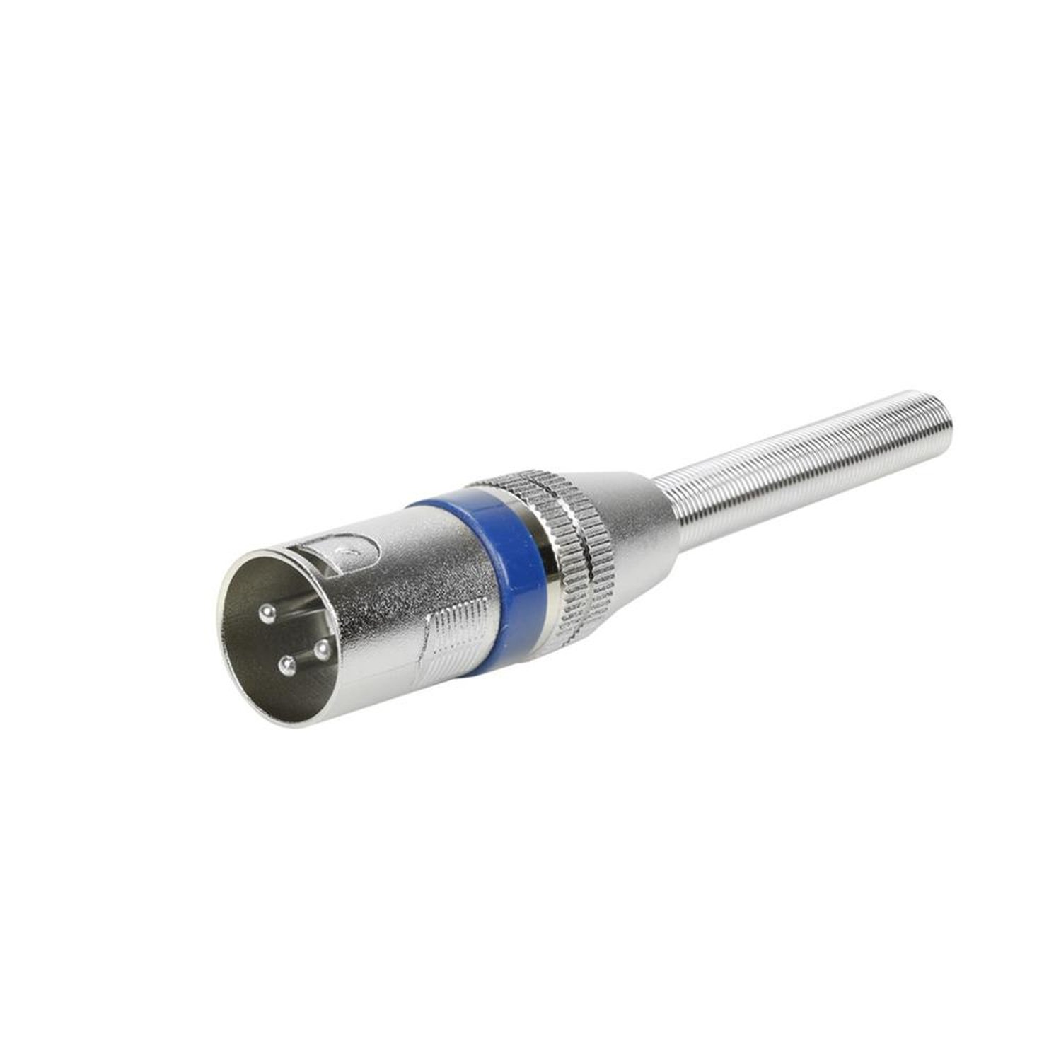 Plug Cannon Mola Metal - Cannon Macho Com Mola - Azul