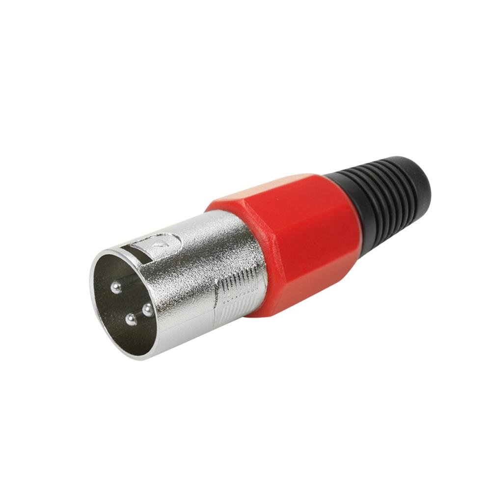 Plug Cannon Chrome - Basic Macho - Vermelho